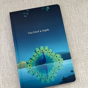 Van Cleef & Arpels Gold-Embossed Notebook